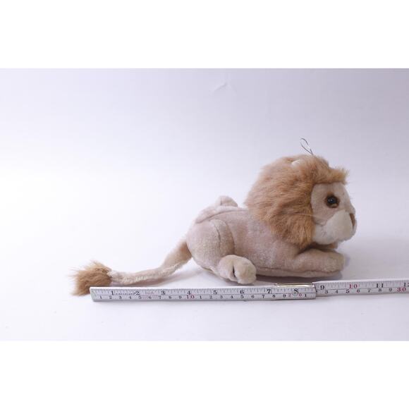 Hugfun, Plush Lion, Laying Down, Soft Toy, Hanging, Stuffed Animal, Wild Nature - Picture 4 of 4